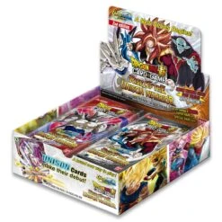 Bandai Dragon Ball Super Card Game UW1 Booster Display Rise Of The Unison Warrior Second Edition