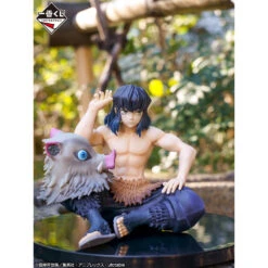 Bandai Demon Slayer - Ichiban Kuji - Tengen Uzui Is Here - D Prize - Inosuke Figure -ANGELGROVE COLLECTABLES Sales 3011620