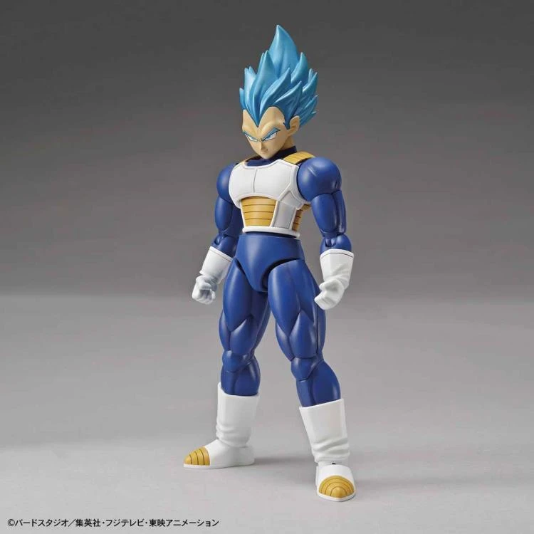 Bandai Dragon Ball Super Figure-rise Standard Super Saiyan God Super Saiyan Vegeta (New Packaging) Model Kit 4 Bandai Dragon Ball Super Figure-rise Standard Super Saiyan God Super Saiyan Vegeta (New Packaging) Model Kit - Image 2