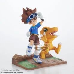 Banpresto Digimon Adventure DXF Adventure Archives Taichi & Agumon -ANGELGROVE COLLECTABLES Sales 4983164187786 6