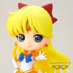 Banpresto Sailor Moon Cosmos Q Posket Eternal Sailor Venus (Ver. A) -ANGELGROVE COLLECTABLES Sales 4983164883985 6