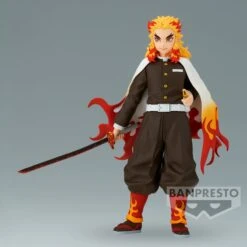 Banpresto Demon Slayer: Kimetsu No Yaiba Figure Vol.43 Kyojuro Rengoku - PRE-ORDER -ANGELGROVE COLLECTABLES Sales 4983164885835 3