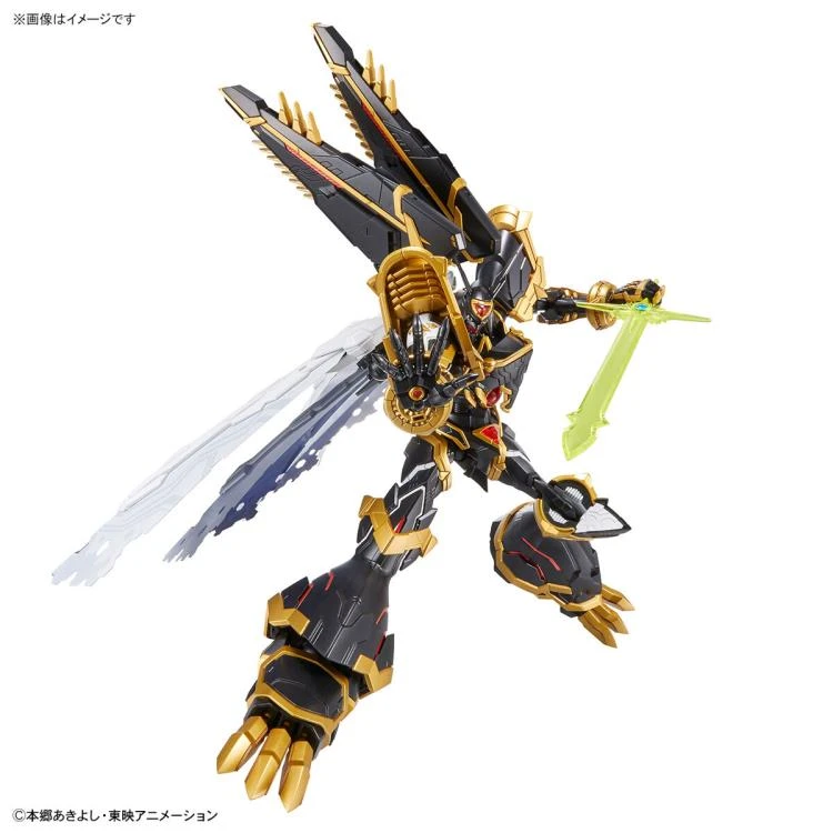 Bandai Digimon Figure-rise Standard Amplified Alphamon Model Kit 7 Bandai Digimon Figure-rise Standard Amplified Alphamon Model Kit - Image 5