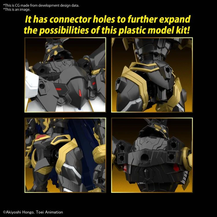 Bandai Digimon Figure-rise Standard Amplified Alphamon Model Kit 15 Bandai Digimon Figure-rise Standard Amplified Alphamon Model Kit - Image 13