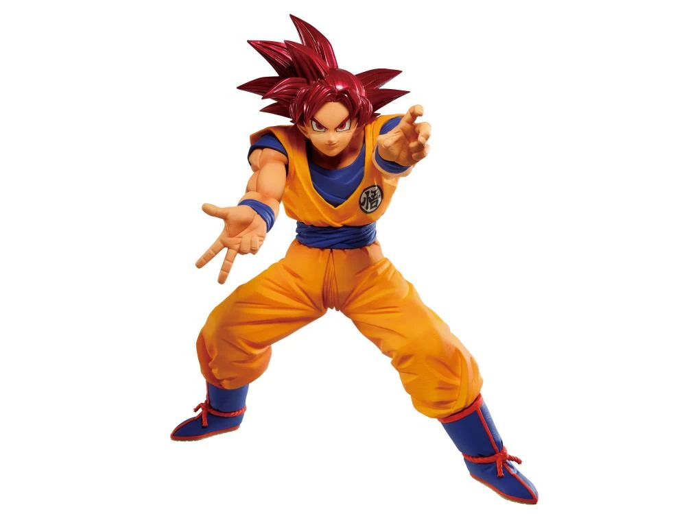Banpresto Dragon Ball Super Maximatic Super Saiyan God Goku V 3 Banpresto Dragon Ball Super Maximatic Super Saiyan God Goku V