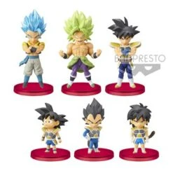 Banpresto Dragon Ball Super Movie World Collectable Figure (WCF) Vol. 3 - Set Of 6
