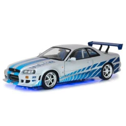 Greenlight Artisan Collection Fast & Furious 1:18 Brian's 1999 Nissan Skyline GT-R (BNR34)
