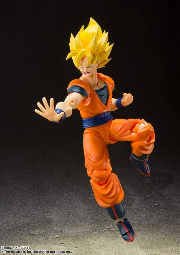Tamashii Nations S.H. FIGUARTS Dragon Ball Z Super Saiyan Full Power Son Goku 7 Tamashii Nations S.H. FIGUARTS Dragon Ball Z Super Saiyan Full Power Son Goku - Image 5