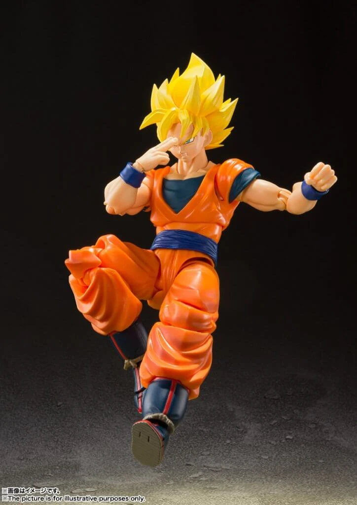 Tamashii Nations S.H. FIGUARTS Dragon Ball Z Super Saiyan Full Power Son Goku 8 Tamashii Nations S.H. FIGUARTS Dragon Ball Z Super Saiyan Full Power Son Goku - Image 6