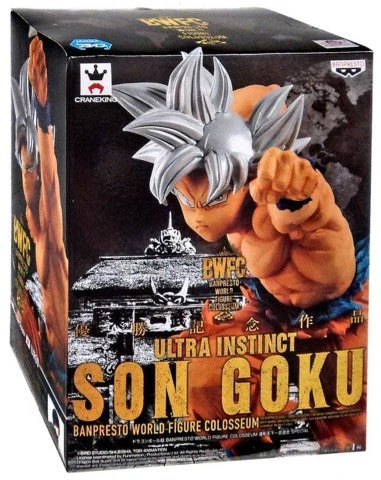 Dragon Ball Super Ultra Instinct Goku BWFC Banpresto World Figure Colosseum 3 Dragon Ball Super Ultra Instinct Goku BWFC Banpresto World Figure Colosseum